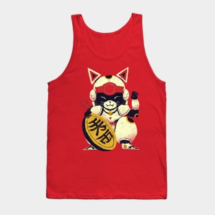 fortune pizza cat Tank Top